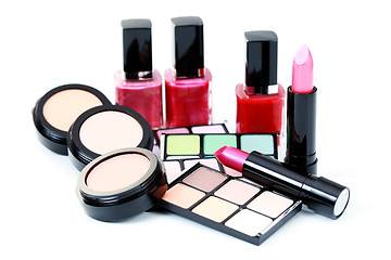 Image showing make-up cosmetics