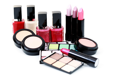 Image showing make-up cosmetics