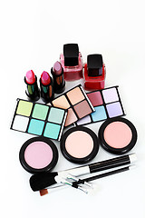 Image showing make-up cosmetics