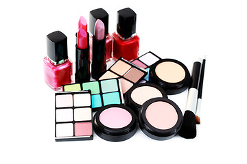 Image showing make-up cosmetics