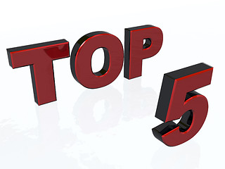 Image showing Top 5