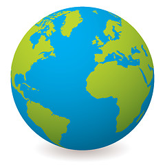 Image showing natural earth globe