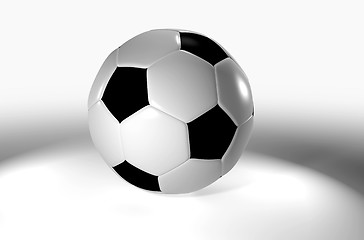 Image showing football white background
