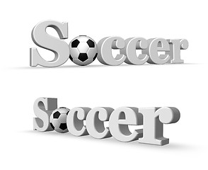 Image showing soccer