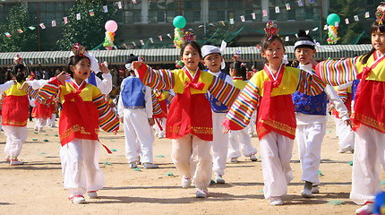 Image showing Traditional dancers