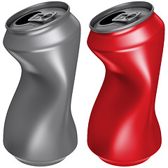 Image showing Drink can deformed