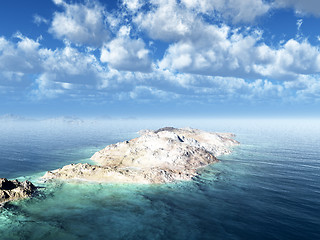 Image showing Island By The Sea