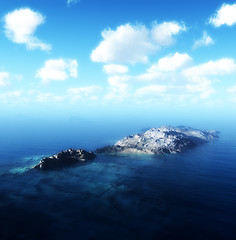 Image showing Island By The Sea