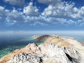 Image showing Island By The Sea