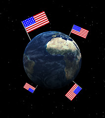 Image showing America Rules The World