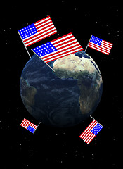 Image showing America Rules The World