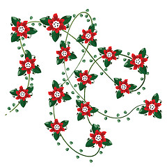 Image showing floral design