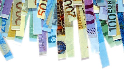 Image showing Euro note