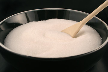 Image showing bowl of sugar