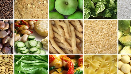 Image showing Food collage