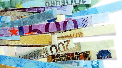 Image showing Euro note