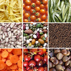 Image showing Food collage