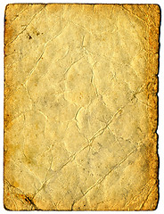 Image showing Old textured paper