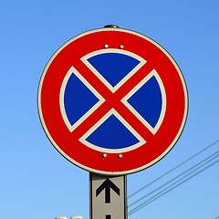 Image showing No parking sign