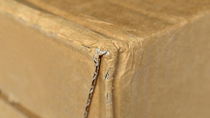 Image showing Corrugated cardboard