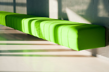 Image showing Green sofa