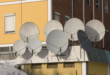 Image showing Satellite dish