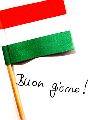 Image showing buon giorno