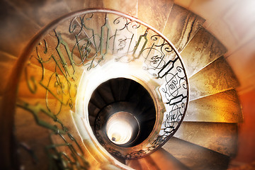 Image showing Spiral staircase

