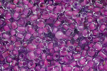 Image showing Puple beads