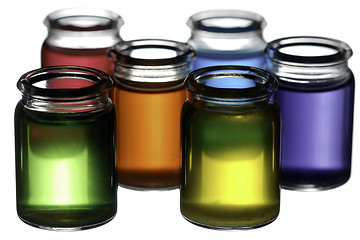 Image showing Colorful glasses