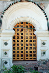 Image showing Doors to Church Under Renovation