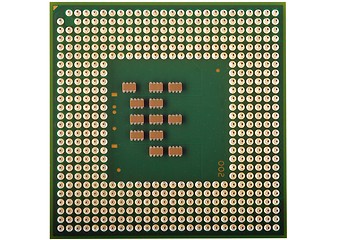 Image showing Close up of a CPU processor