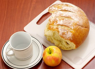 Image showing delicious fresh bread 