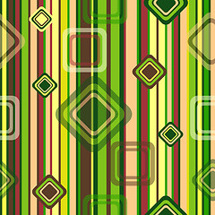 Image showing Seamless Striped Pattern