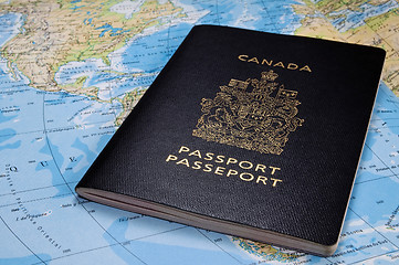 Image showing Canadian passport