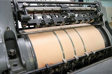 Image showing printing machine