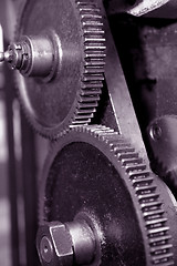 Image showing gears industrial
