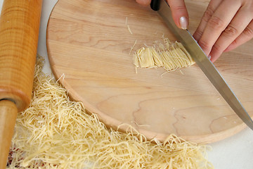 Image showing noodle uncooked