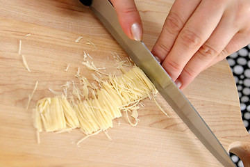 Image showing noodle uncooked