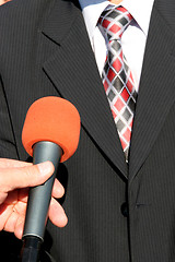 Image showing Tv interview