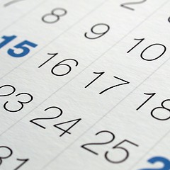 Image showing Calendar