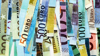 Image showing Euro note