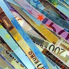 Image showing Euro note