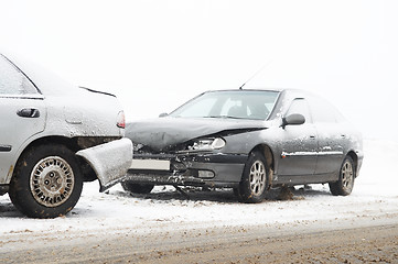 Image showing car crash accident