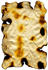 Image showing Grunge paper with scorched edges