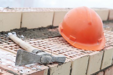 Image showing construction equipment for bricklayer