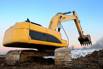 Image showing loader excavator