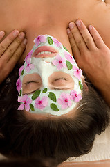 Image showing Nature Mask and Massage