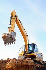 Image showing loader excavator