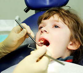 Image showing at a dentist examination